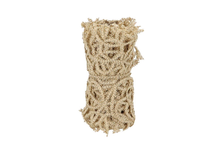 <h4>Ribbon Grandicord Goud 2.5mx15cm</h4>