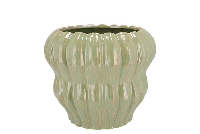 <h4>Lima Pistache Pot Bubble 20x20x17cm</h4>