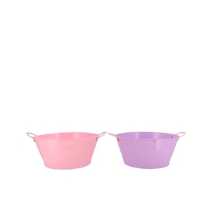 Zinc Basic Lila/pink Ears Bowl 25x12cm