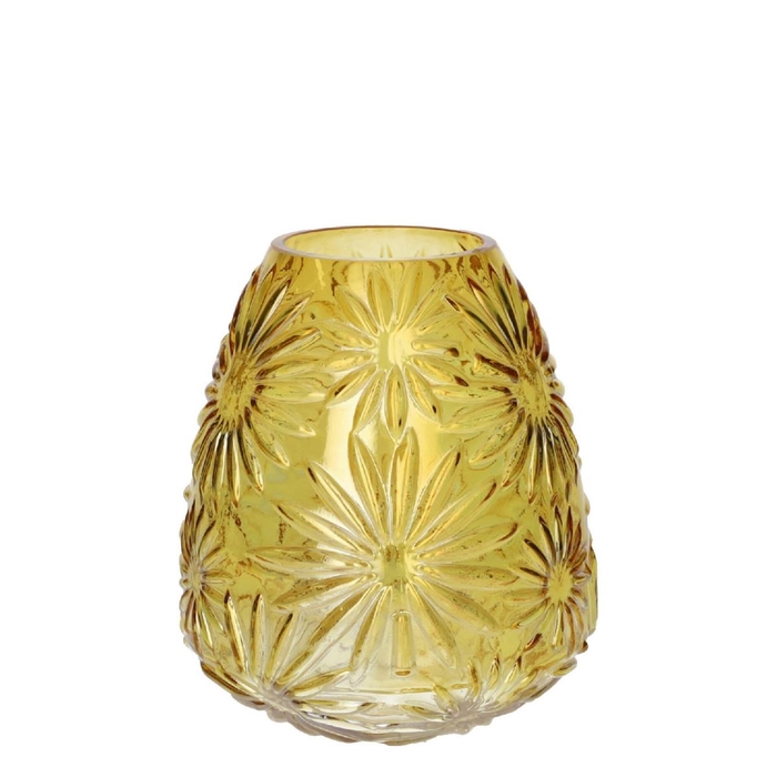 <h4>Glass vase Sarina d17*19.5cm</h4>