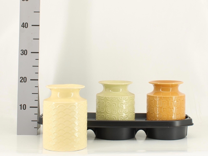 <h4>Keramiek Pot Pastel Summer H20 D14</h4>