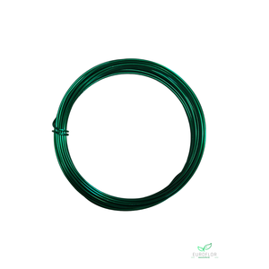 ALUMINIUM WIRE 2MM GREEN 100GR