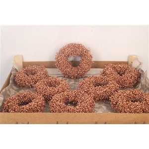 Krans Schinus Copper 12cm