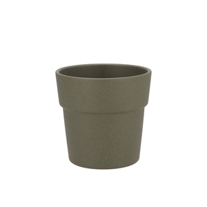 Ceramic Copper Pot Orchid Structure Edge 13cm