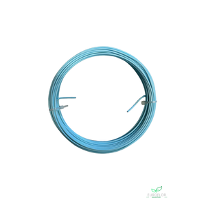 ALUMINIUM WIRE 2MM PASTELBLUE 100GR