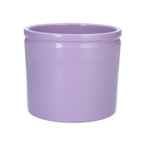 DF03-884650877 - Pot Lucca1 d23.3xh21.5 pastel violet