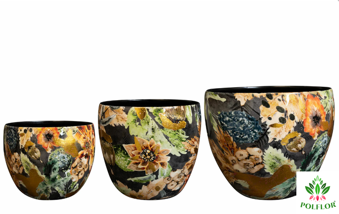 Pot S3 Berry blue D17