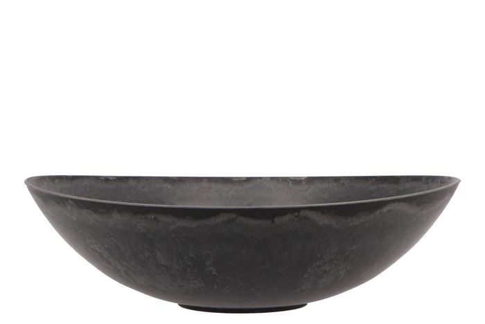 Melamine Bowl Grey 28x8cm