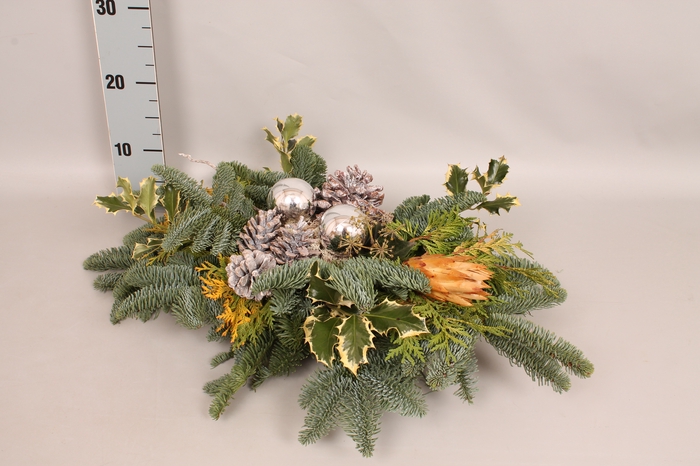 <h4>Natuur tak White 60/40 +kerstbal</h4>