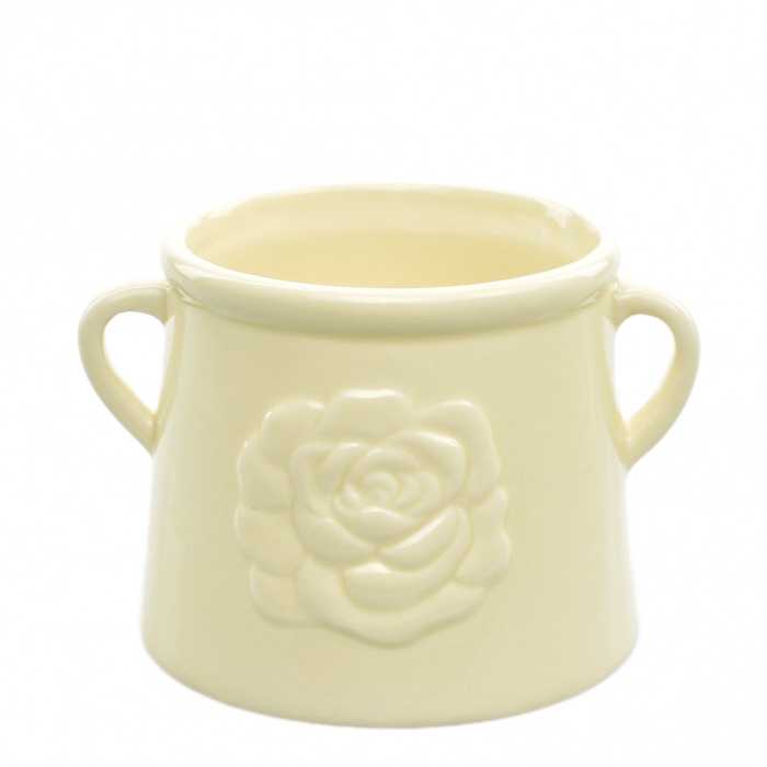 <h4>Keramiek Lovely pot d12/16*10.5cm</h4>