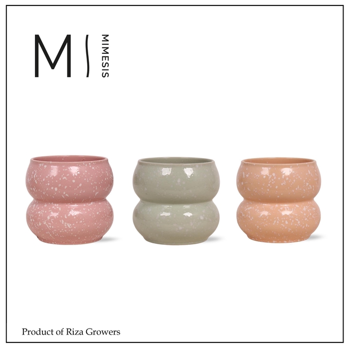 <h4>Mimesis Pottery Ceramic Sophie Mix - 9cm</h4>