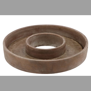 Concrete Ring Gold 30x5cm