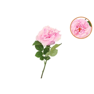 Silk Wild Rose Pink Single 65cm