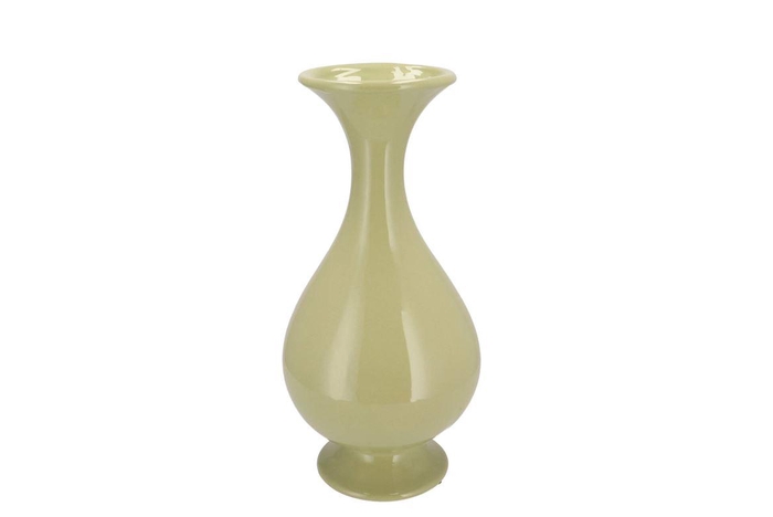 <h4>Mia Pistache Vase Neck Trumpet 18x18x38cm Nm</h4>