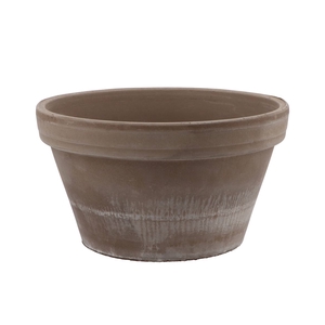 Terra Choco Conical Bowl Grey 27x15cm Siliconised
