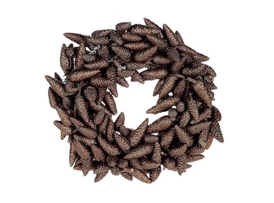 Wreath Wild Pinecone D40