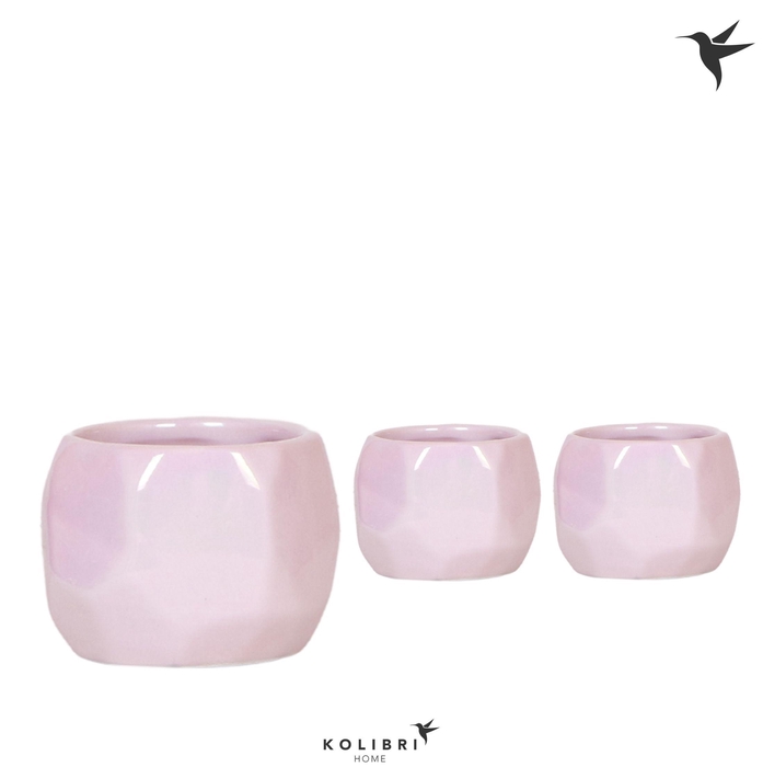 <h4>Kolibri Home Pearl pot pink</h4>