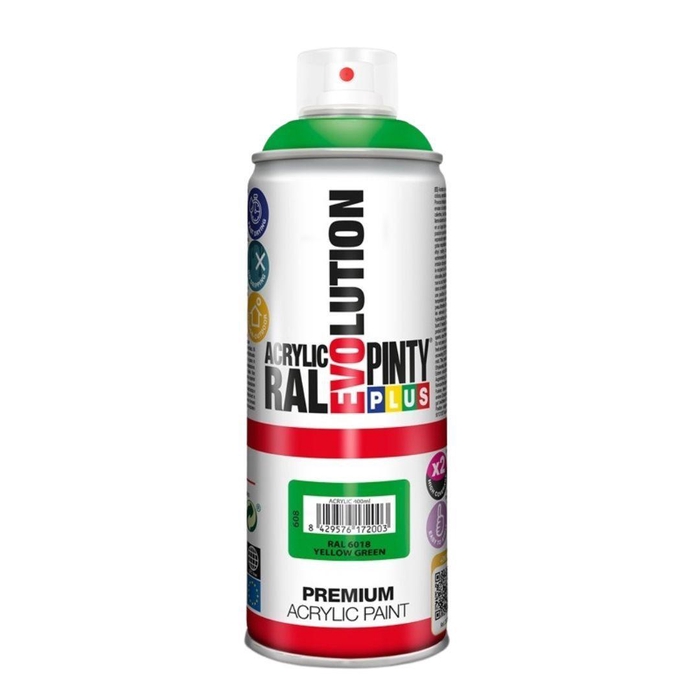 <h4>Decoration Colorspray Yellow Green 400ml</h4>