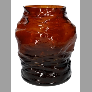 DF02-666910300 - Vase Valora d12/18xh22 brown