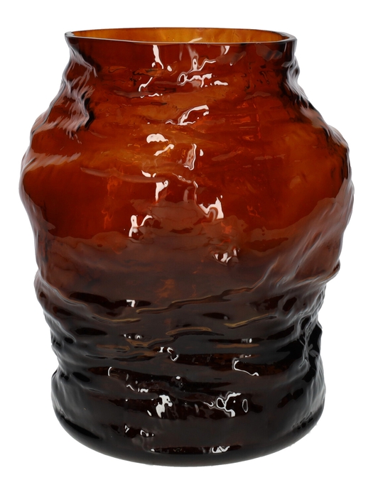 <h4>DF02-666910300 - Vase Valora d12/18xh22 brown</h4>