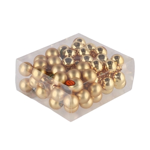 Glass Ball Combi Gold 30mm P/72