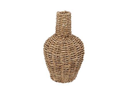 <h4>Ginny Seagrass Vase Neck 15x25cm</h4>