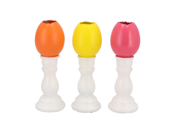 <h4>Easter Egg Trophy Dutch Orange Mix Vase Ass 6x6x16cm</h4>