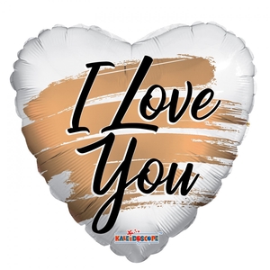 Valentijn Ballon Eco I Love You 45cm