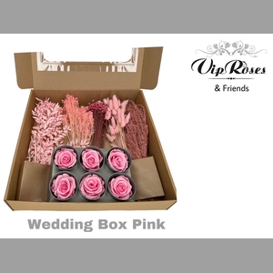 DRIED WEDDINGBOX PINK