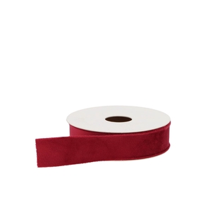 Ribbon Velvet 25 Bordeaux 5mx25mm P/1