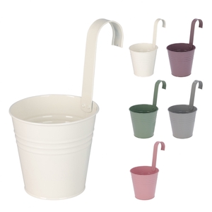 Zink Sami hangpot d13*13/25cm