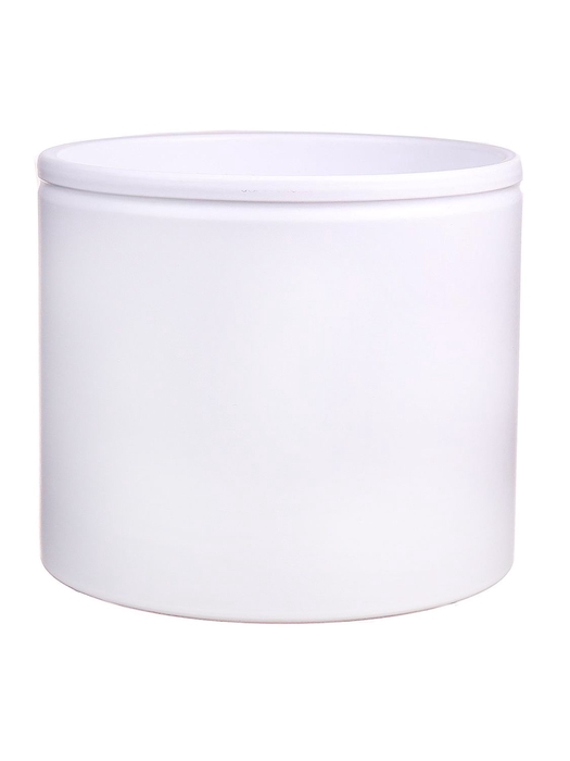 DF03-883632900 - Pot Lucca1 d19.4xh17.6 white matt