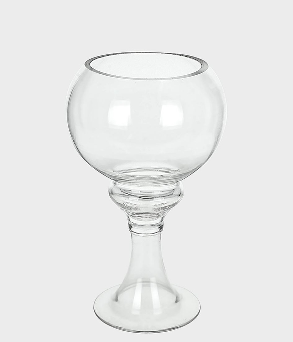 <h4>VASO DE VIDRO DECOR COM PE TRANSPARENTE IMP 47342-311</h4>