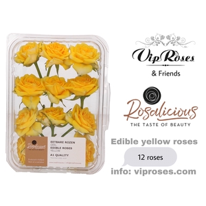 Zs R Edible Rosalicious Yellow