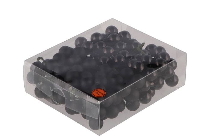 <h4>Glass Ball Combi Black 20mm P/144</h4>