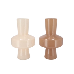 Beau Natural Brown Vase Tall Ass 18x18x31cm