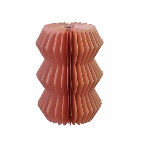 Glas Vaas Paper d03/13*18cm
