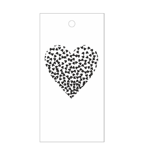 Love Card 5*10cm x20 Heart