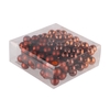 Glass Ball Combi Brown 25mm P/144