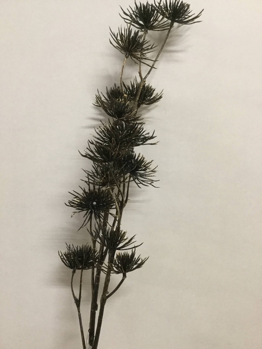 SILK FLOWERS - JAPANESE PINE SPRAY COPPER 78CM
