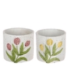 Keramiek Tulp pot d13.5*13cm
