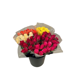 Bq Mono Roses 4,0cm+ 10-er mix