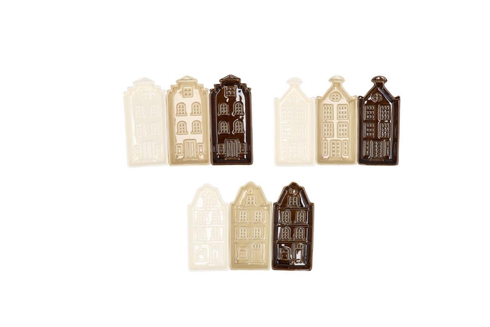 A'dam Natural Brown Mix Plate Ass 7x2x13cm Nm
