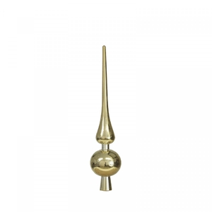 Kerst Deco piek kunststof 28cm