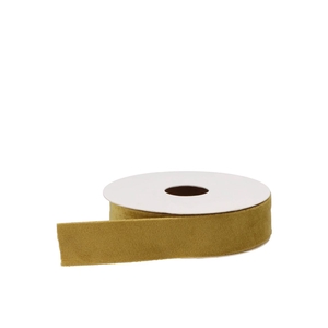 Ribbon Velvet 67 Gold Yellow 5mx25mm P/1