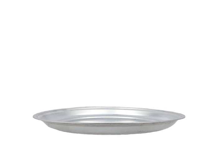 <h4>Zinc Basic Natural Plate 34cm</h4>