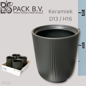 KERAMISCHE POT H%