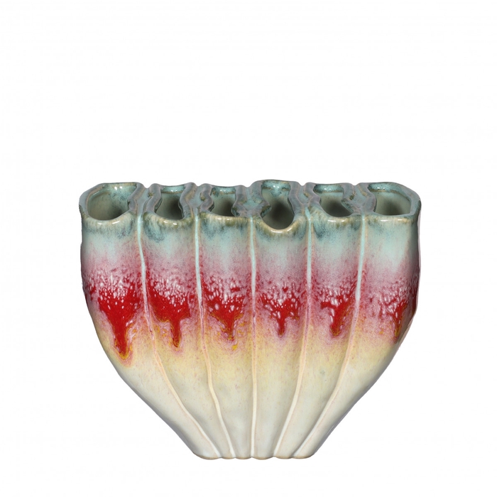 <h4>Ceramics Exclusive Rainbow vase 20*10*16cm</h4>