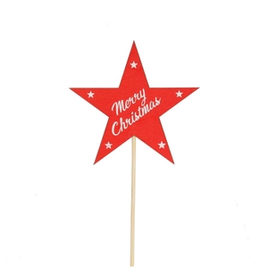 50cm Ster Merry Christmas 9cm