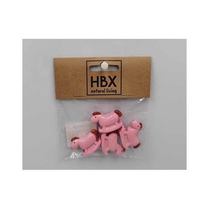 <h4>Rocking Horse 4 Pcs L10W11H1.5</h4>